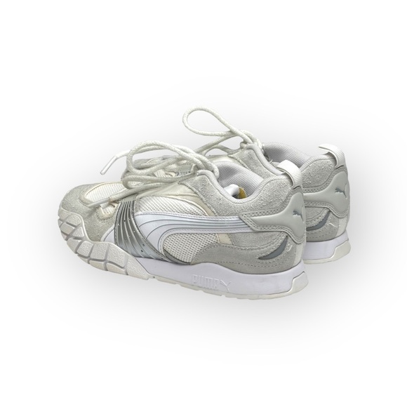 Puma ✵ Kyron Wild Beasts Running Shoes Sneakers ✵ White Glacier Grey ✵ 6.5M ✵ - Picture 5 of 16